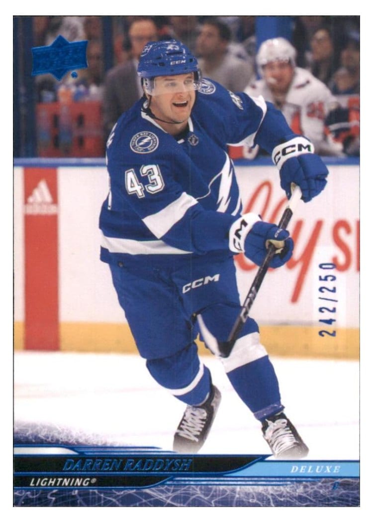 2024-25 Upper Deck Base Set Darren Raddysh Deluxe #410 card
