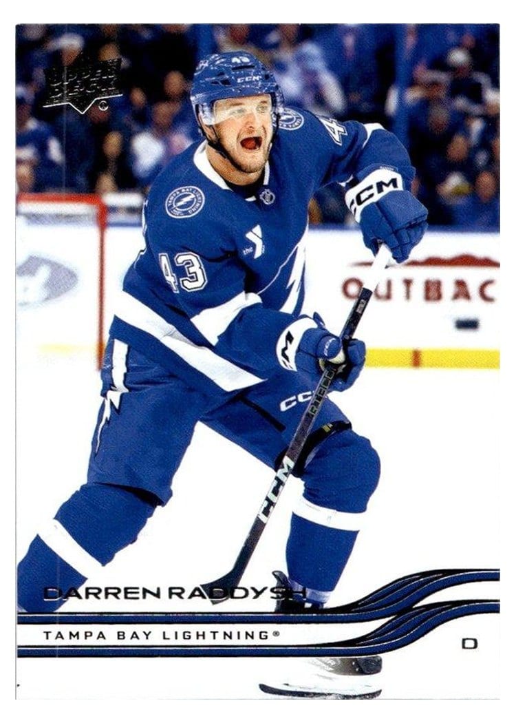 2025-26 Upper Deck Base Set Darren Raddysh #156 card