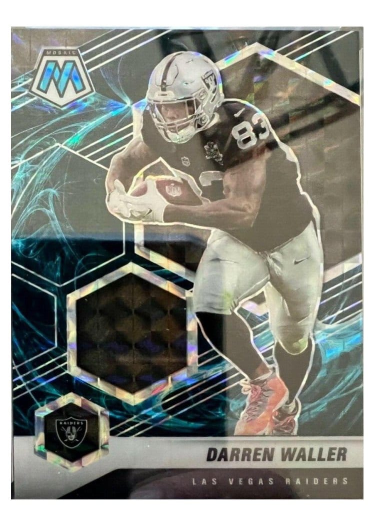 2021 Panini Mosaic Base Set Darren Waller #109 card