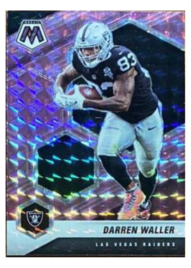 2021 Panini Mosaic Base Set Darren Waller #109 card
