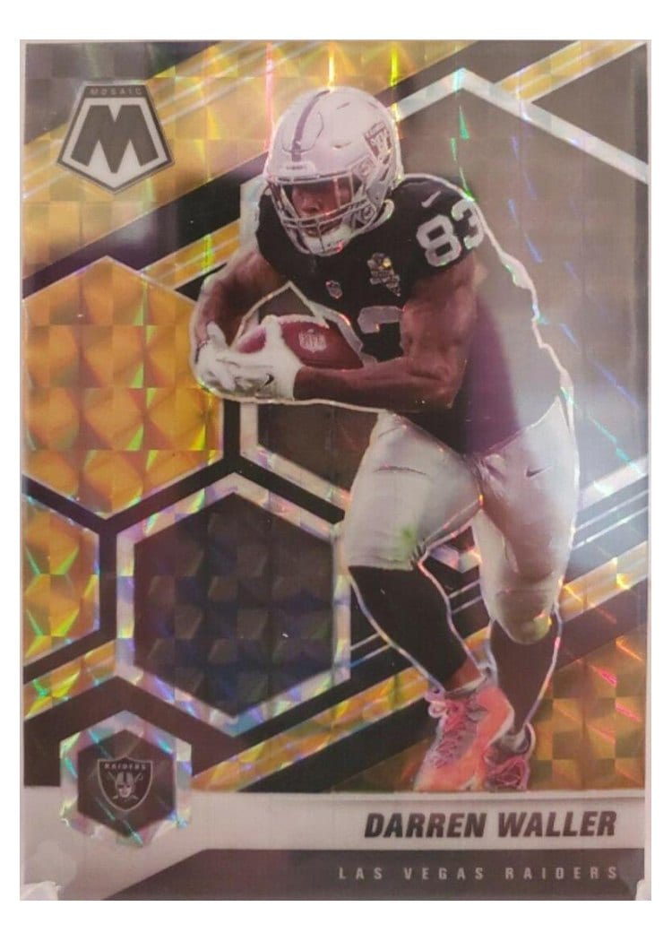 2021 Panini Mosaic Base Set Darren Waller #109 card