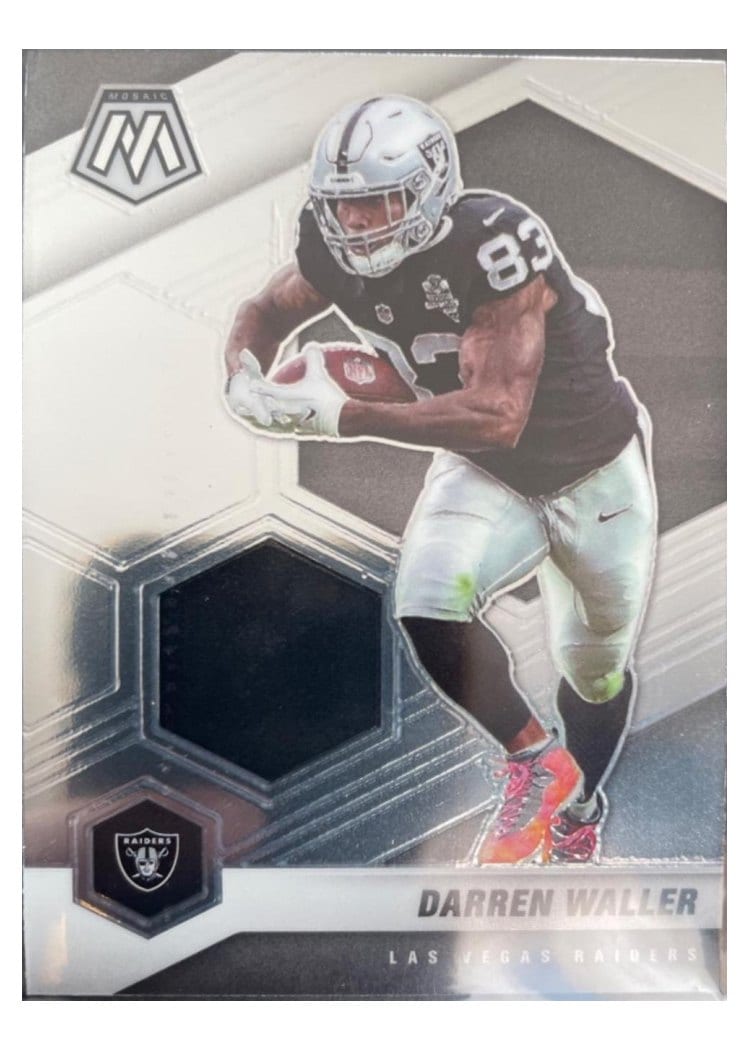 2021 Panini Mosaic Base Set Darren Waller #109 card