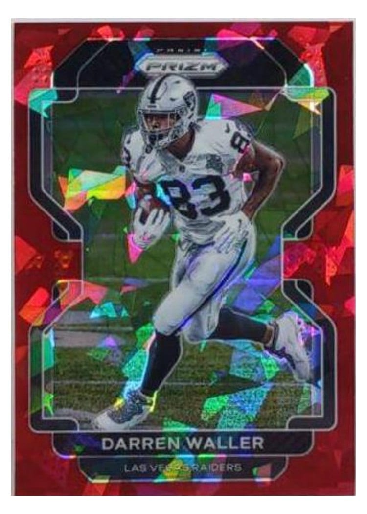 2021 Panini Prizm Base Set Darren Waller #178 card