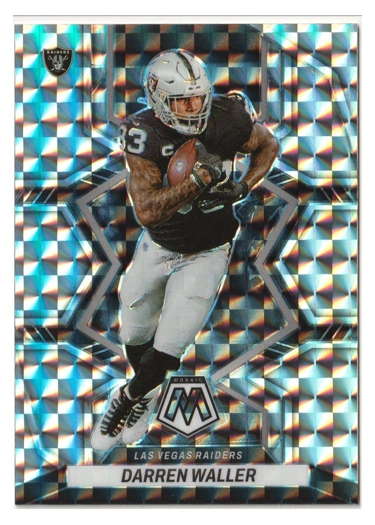 2022 Panini Mosaic Base Set Darren Waller #117 card