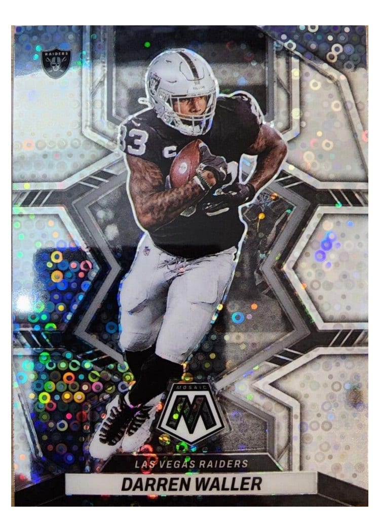 2022 Panini Mosaic Base Set Darren Waller #117 card