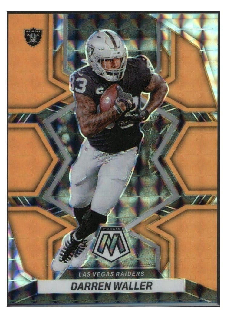2022 Panini Mosaic Base Set Darren Waller #117 card