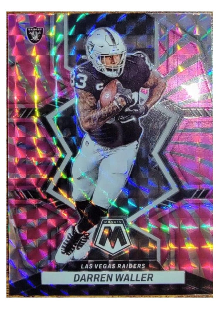 2022 Panini Mosaic Base Set Darren Waller #117 card