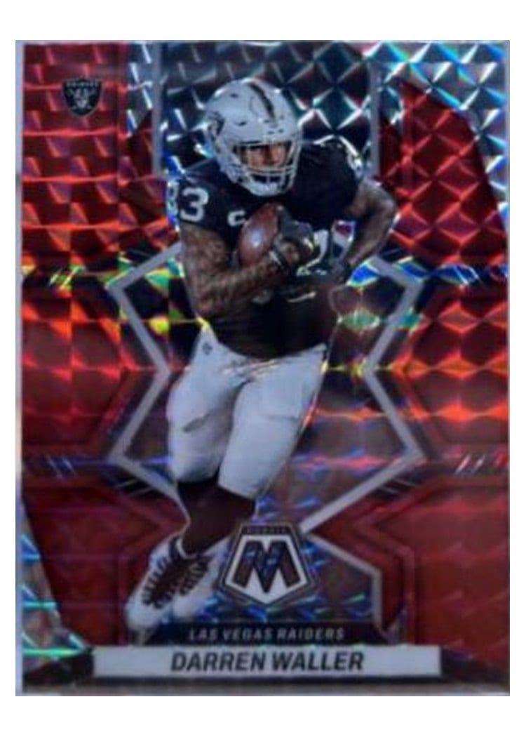 2022 Panini Mosaic Base Set Darren Waller Red #117 card