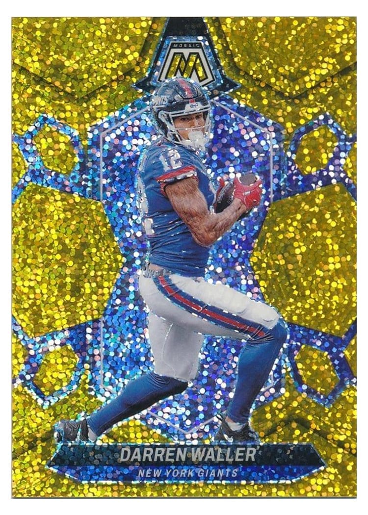 2024 Panini Mosaic Base Set Darren Waller Gold Sparkle #166 card