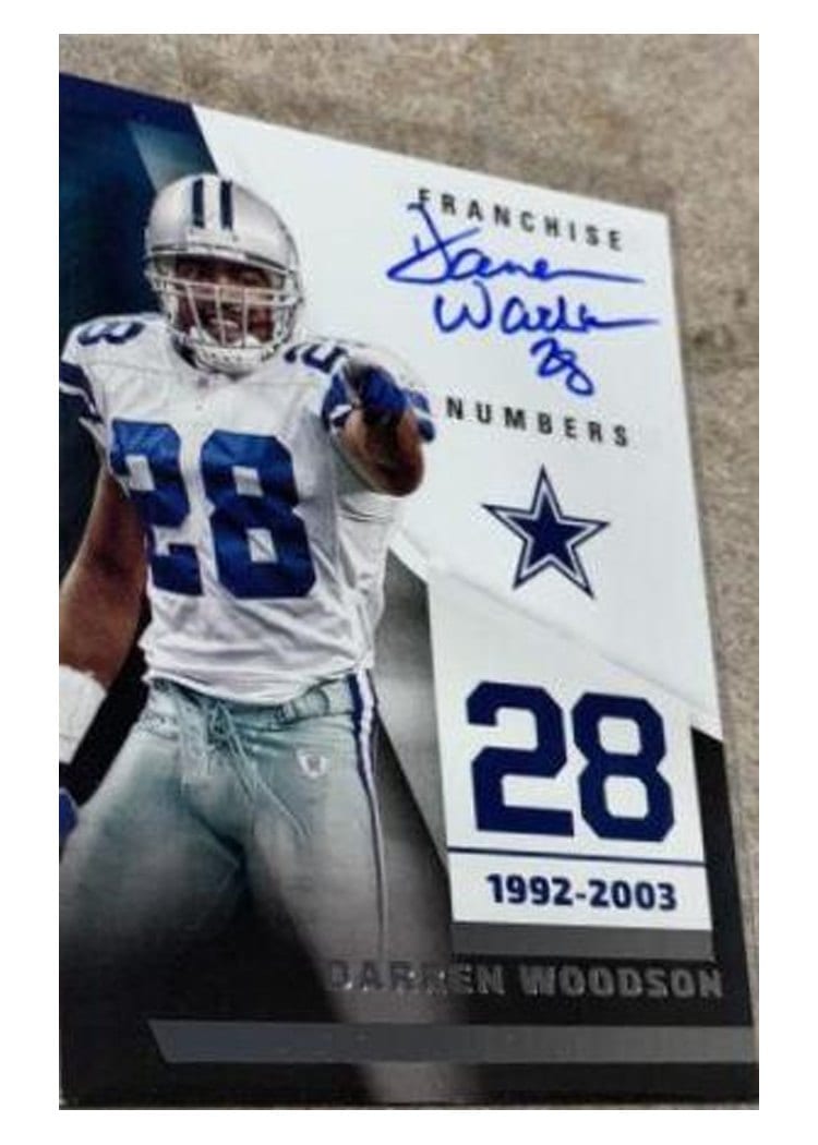 2022 Panini Prestige Franchise Numbers Darren Woodson #FN-DW card