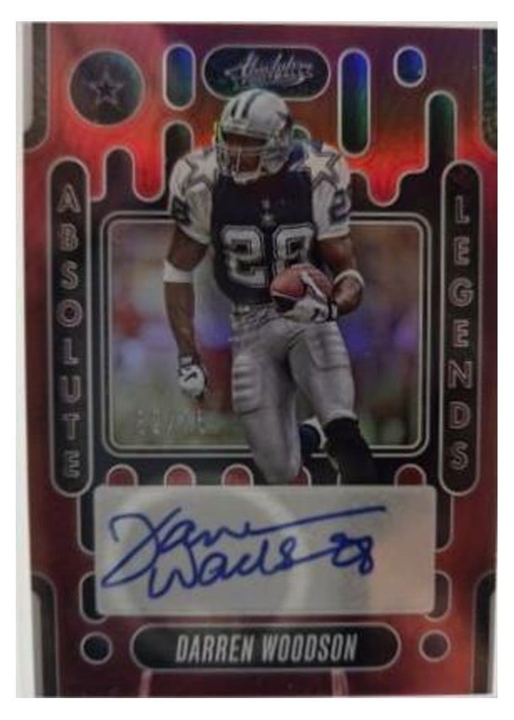 2024 Panini Absolute Absolute Legends Signatures Darren Woodson #ALS-DWN