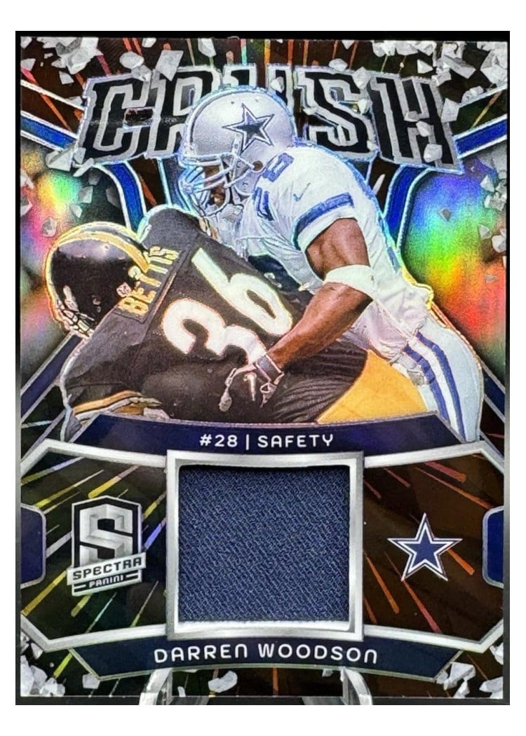 2024 Panini Spectra Crush Relics Darren Woodson #CRU-DWN card