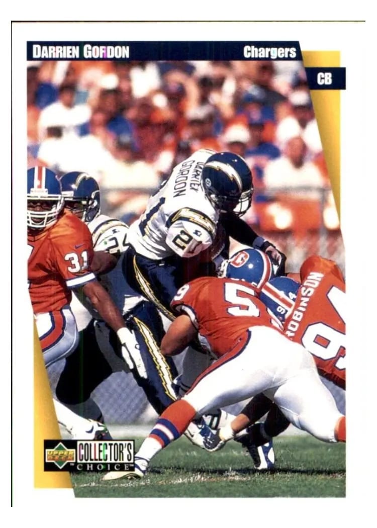 1997 Collector's Choice Darrien Gordon #142 card
