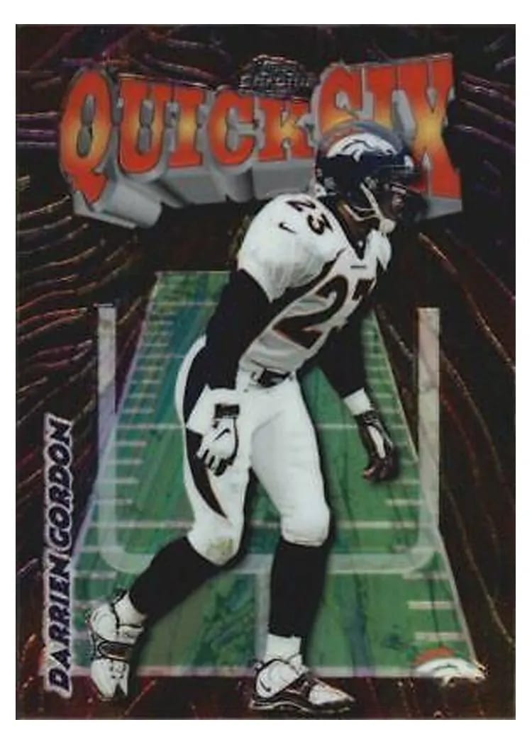 1998 Topps Chrome Season's Best Darrien Gordon #22 card