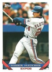 1993 Topps Base Set Darrin Fletcher #665 card