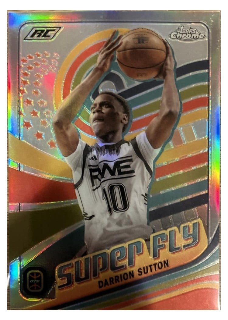 2023-24 Topps Chrome OTE Superfly Darrion Sutton #SF-17 card