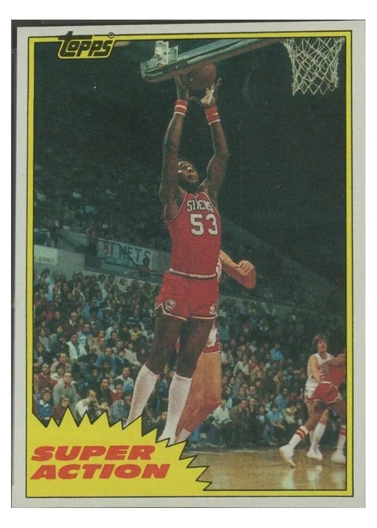1981 Topps Darryl Dawkins #103 card
