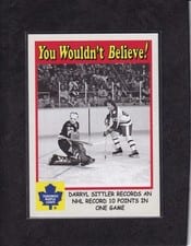 2024-25 Parkhurst Champions You Wouldn't Believe Darryl Sittler #YB-15 card