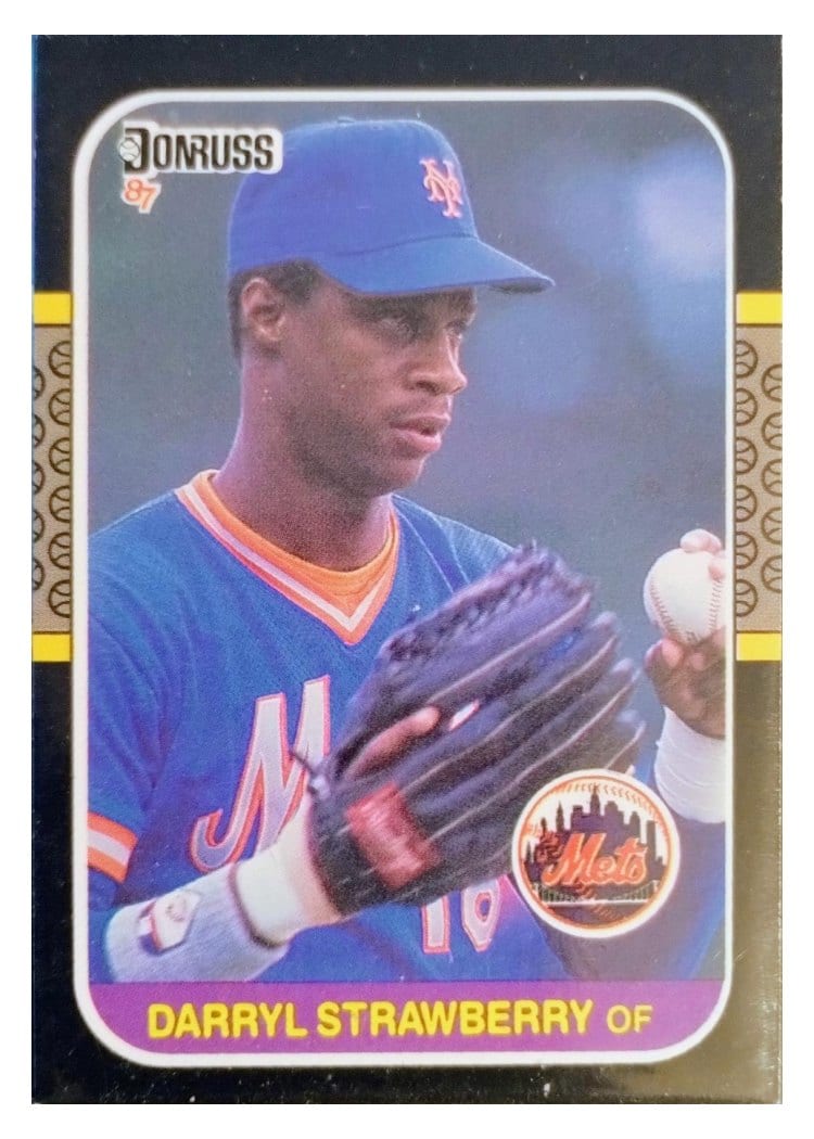 1987 Donruss Darryl Strawberry #118 card