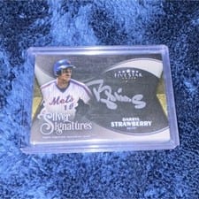 2024 Topps Five Star Silver Signatures Autographs Darryl Strawberry #SS-DS card