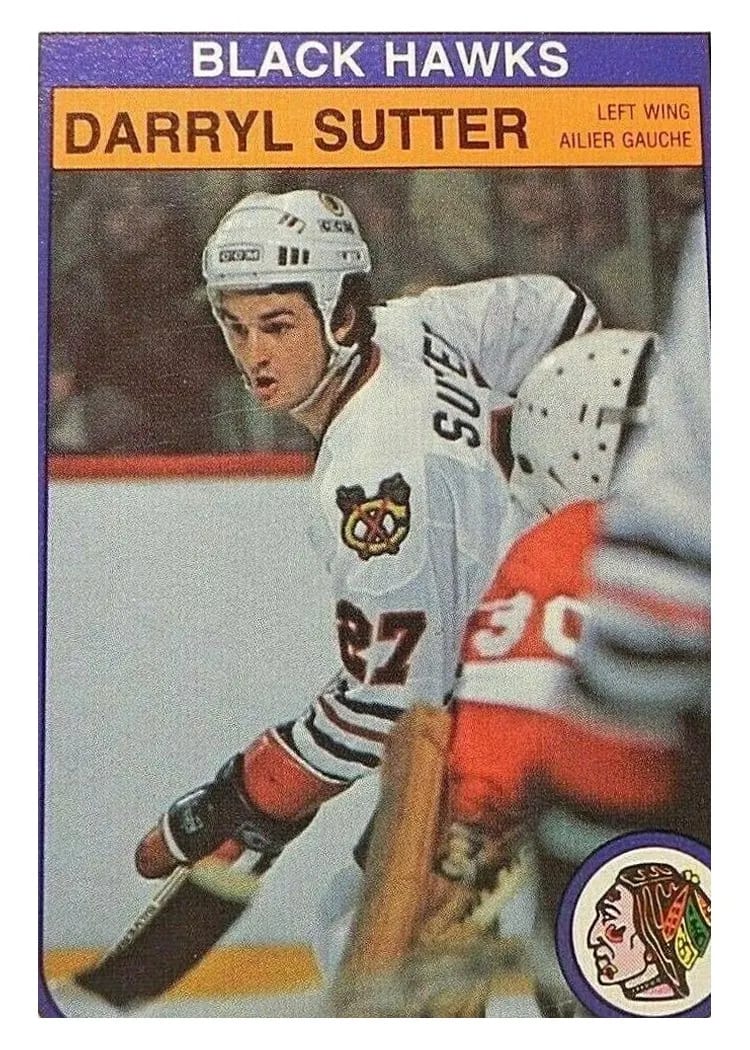 1982 O-Pee-Chee Darryl Sutter #76 card