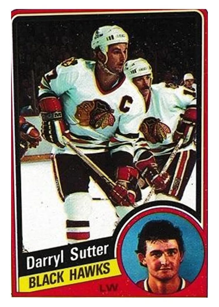 1984 Topps Darryl Sutter #36 card