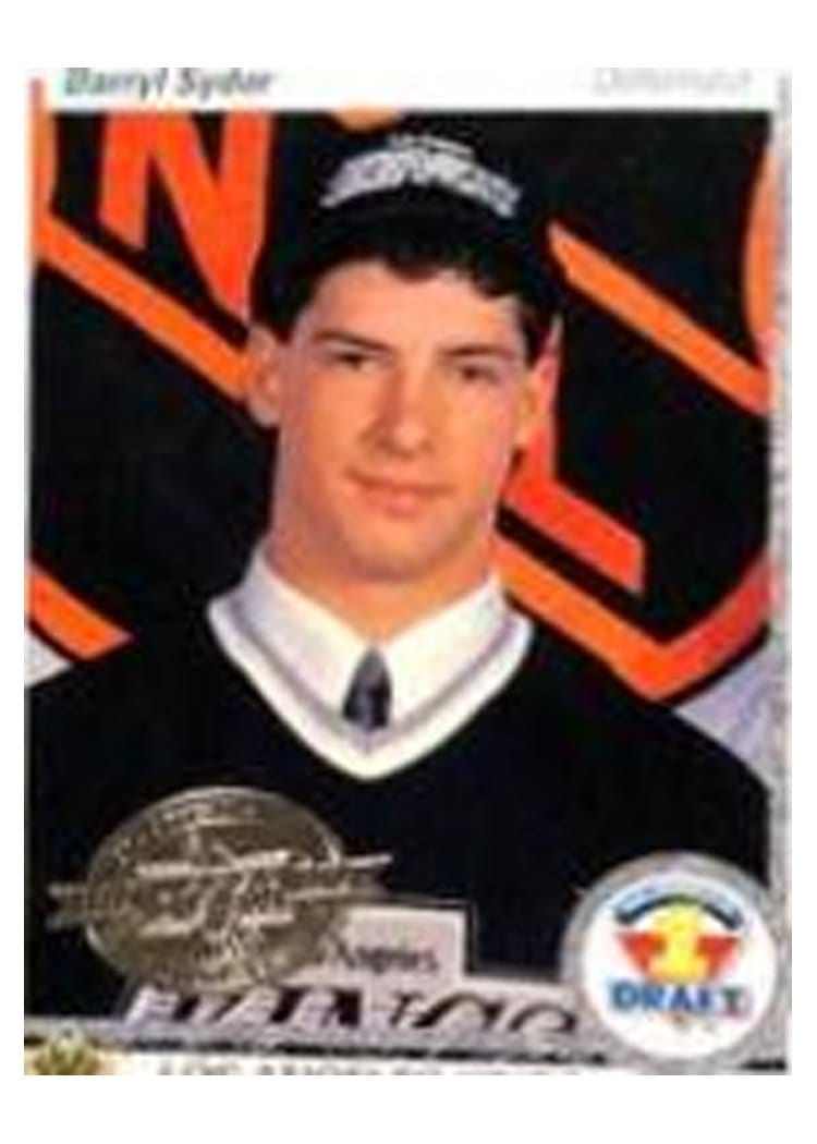 1990 Upper Deck French Darryl Sydor #358 card