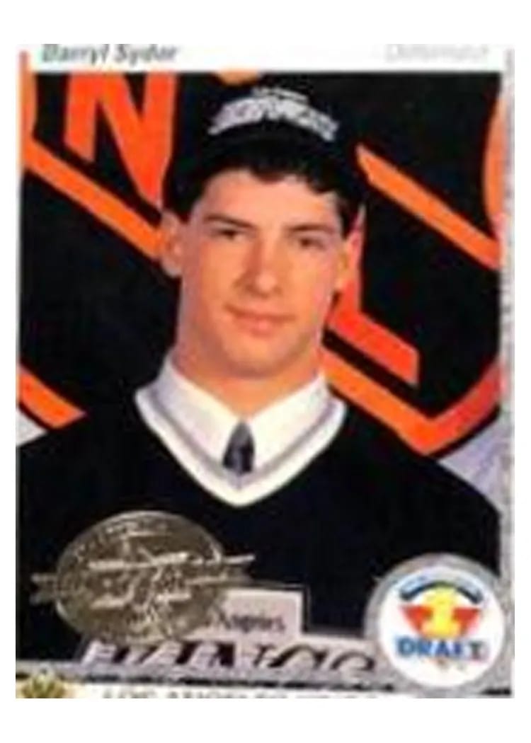 1990 Upper Deck French Darryl Sydor #358 card