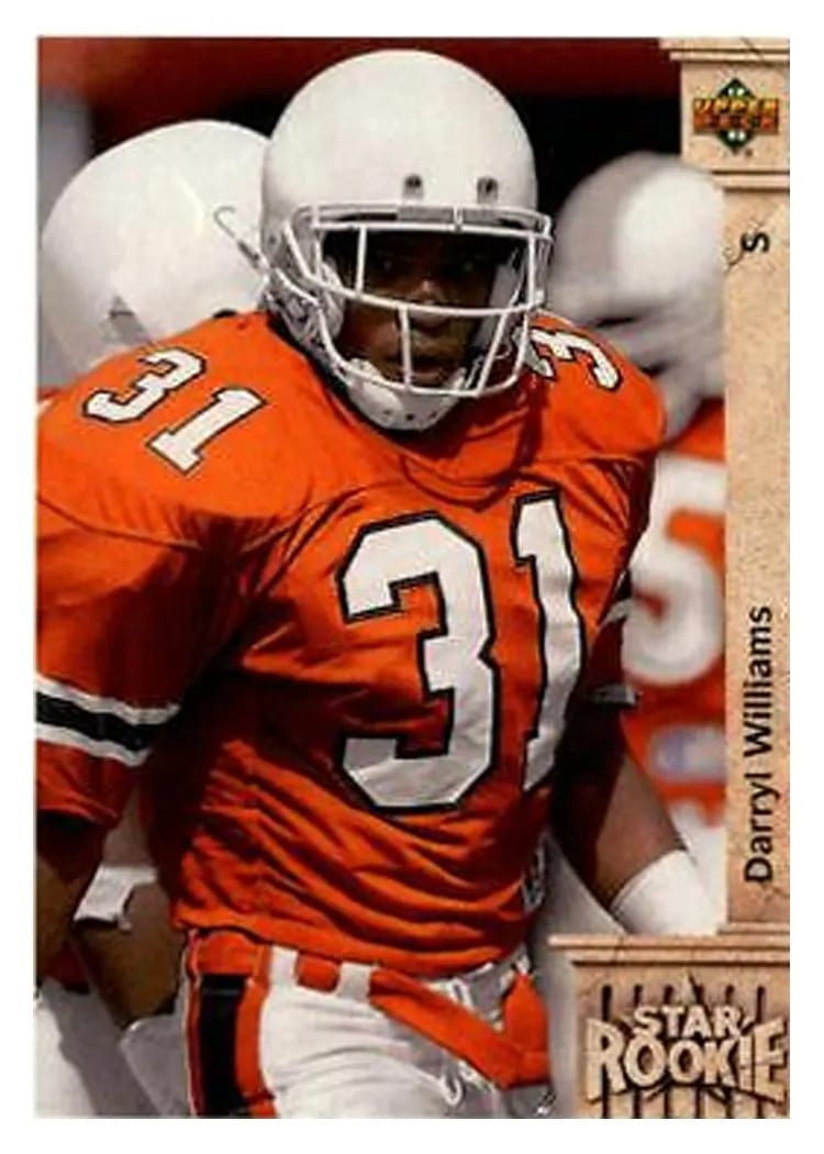 1992 Upper Deck Darryl Williams #28 card