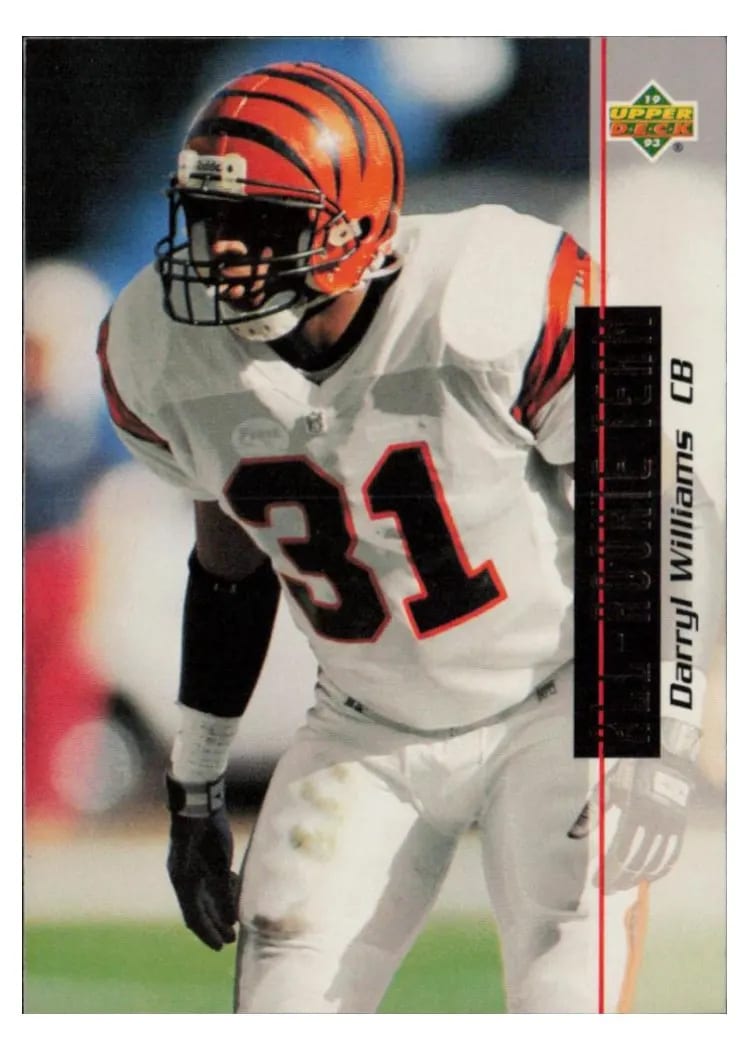 1993 Upper Deck Darryl Williams #50 card