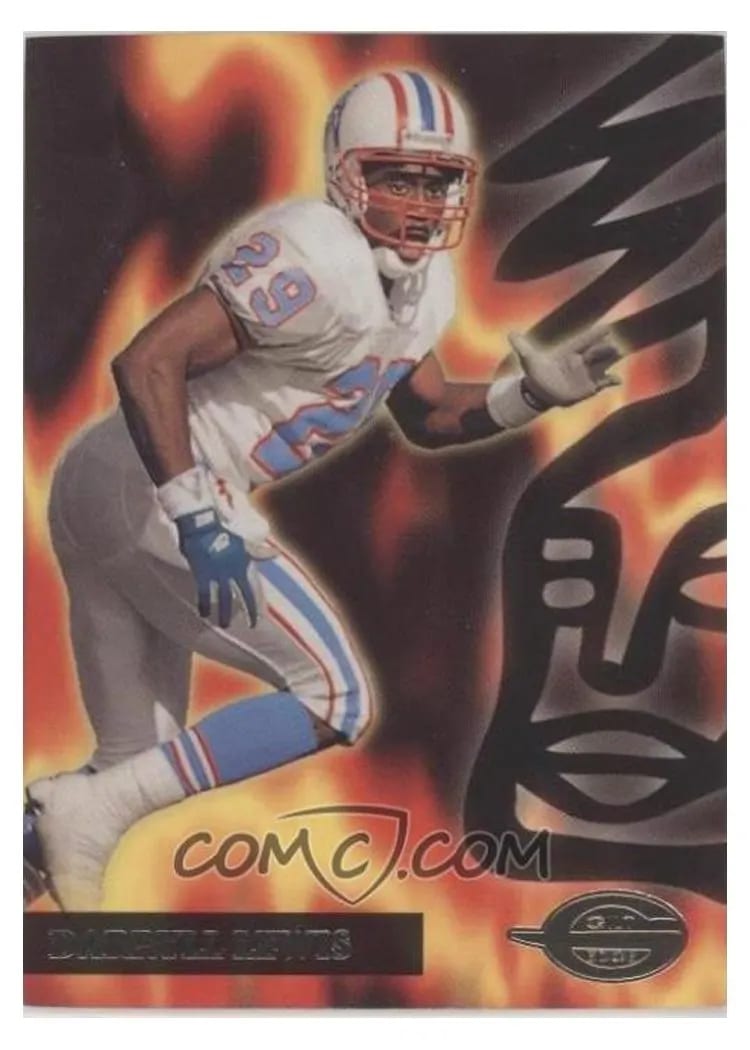 1996 Topps Gilt Edge Darryll Lewis #66 card