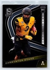 2020 Panini Chronicles Draft Picks Spectra Darrynton Evans #14 card