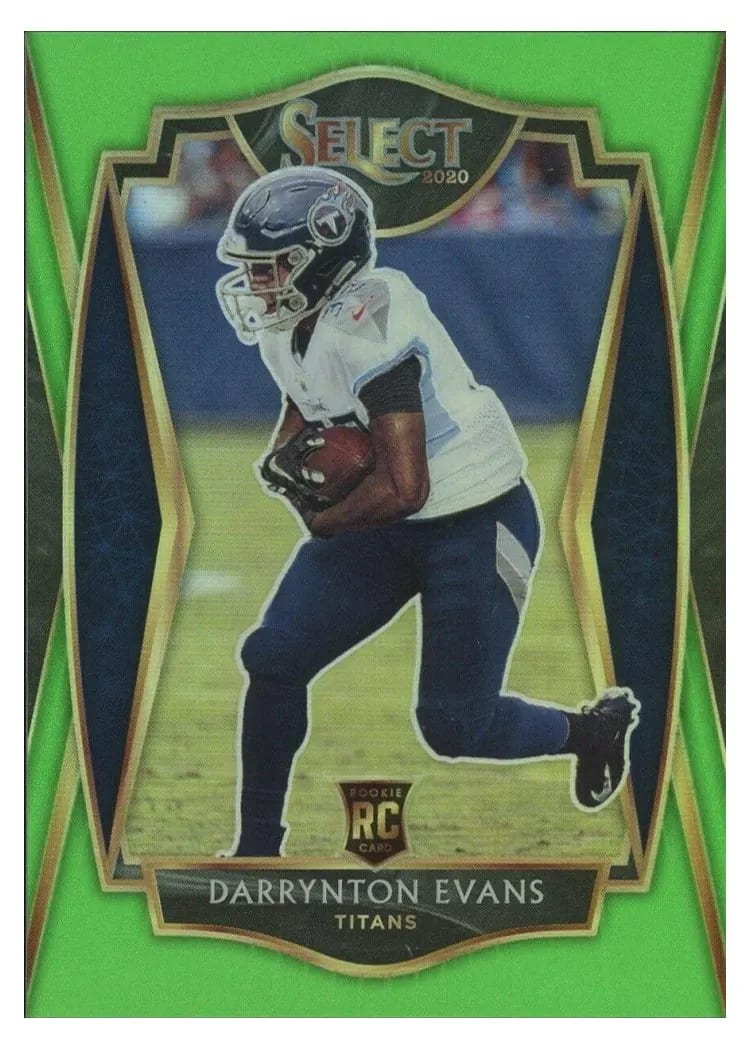 2020 Panini Select Base Set Darrynton Evans #178 card