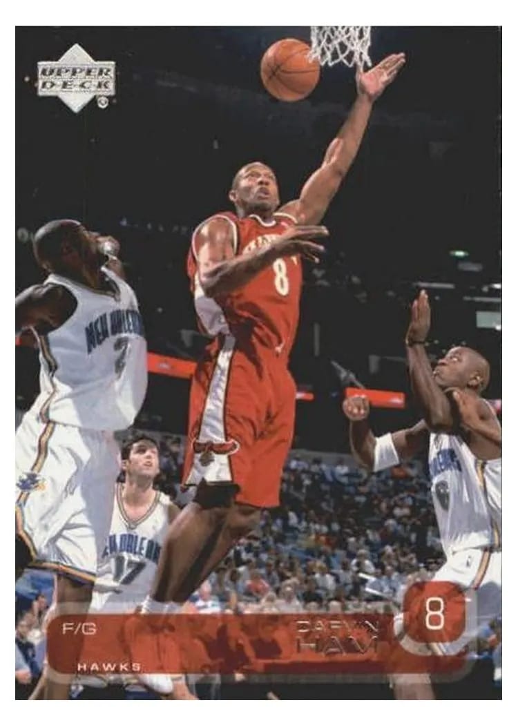 2002 Upper Deck Darvin Ham #217 card