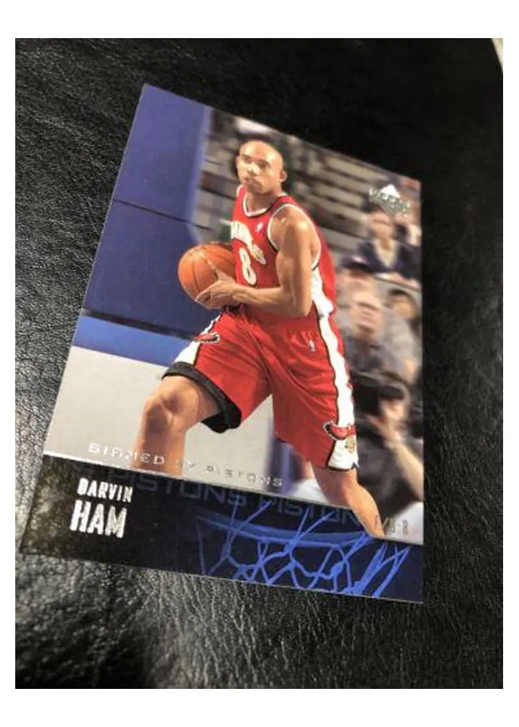 2003 Upper Deck Darvin Ham #6 card