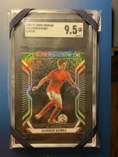 2020 Panini Obsidian Darwin Nunez #36 card