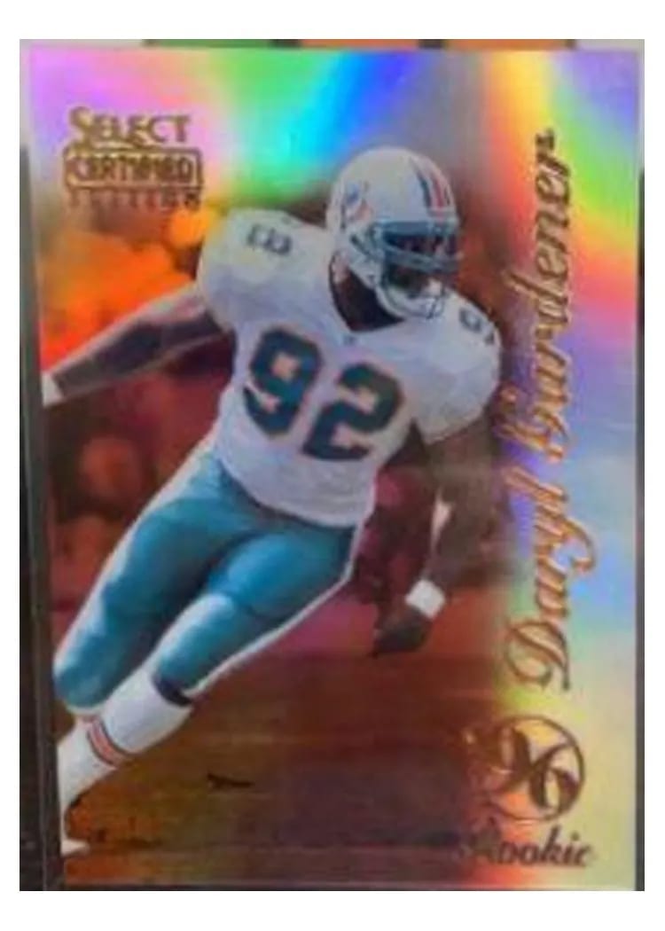 1996 Select Certified Daryl Gardener #106 card