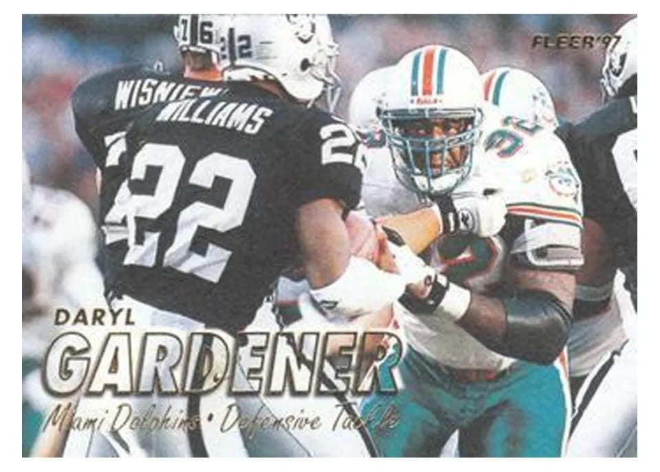 1997 Fleer Daryl Gardener #24 card