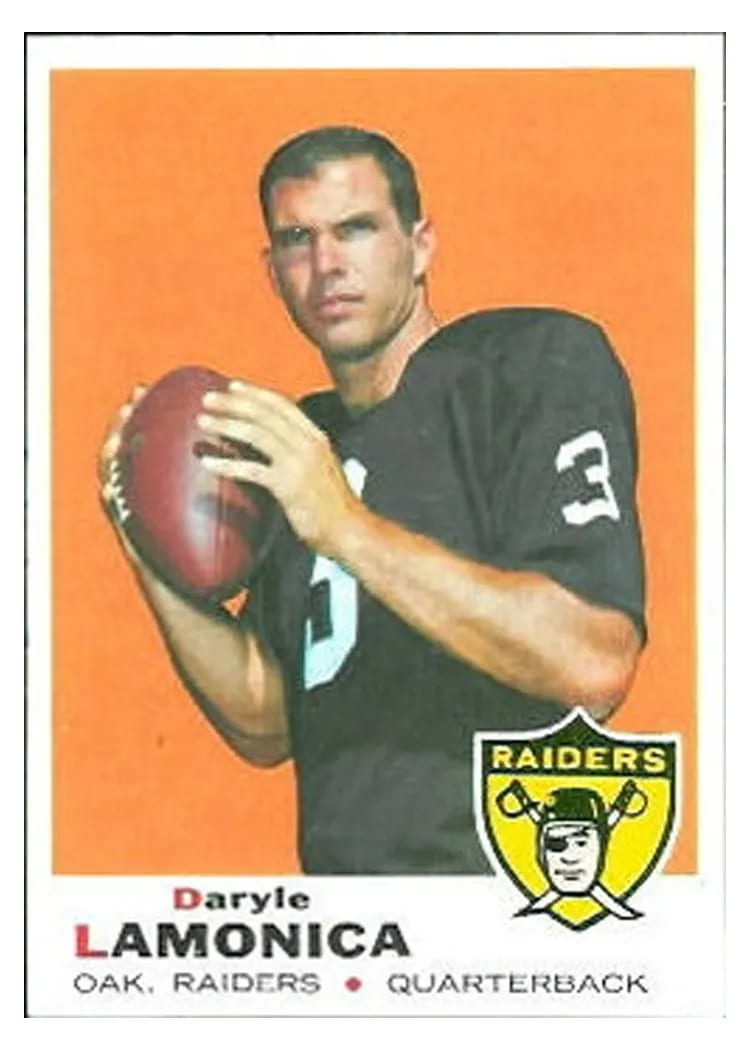 1969 Topps Daryle Lamonica #263 card