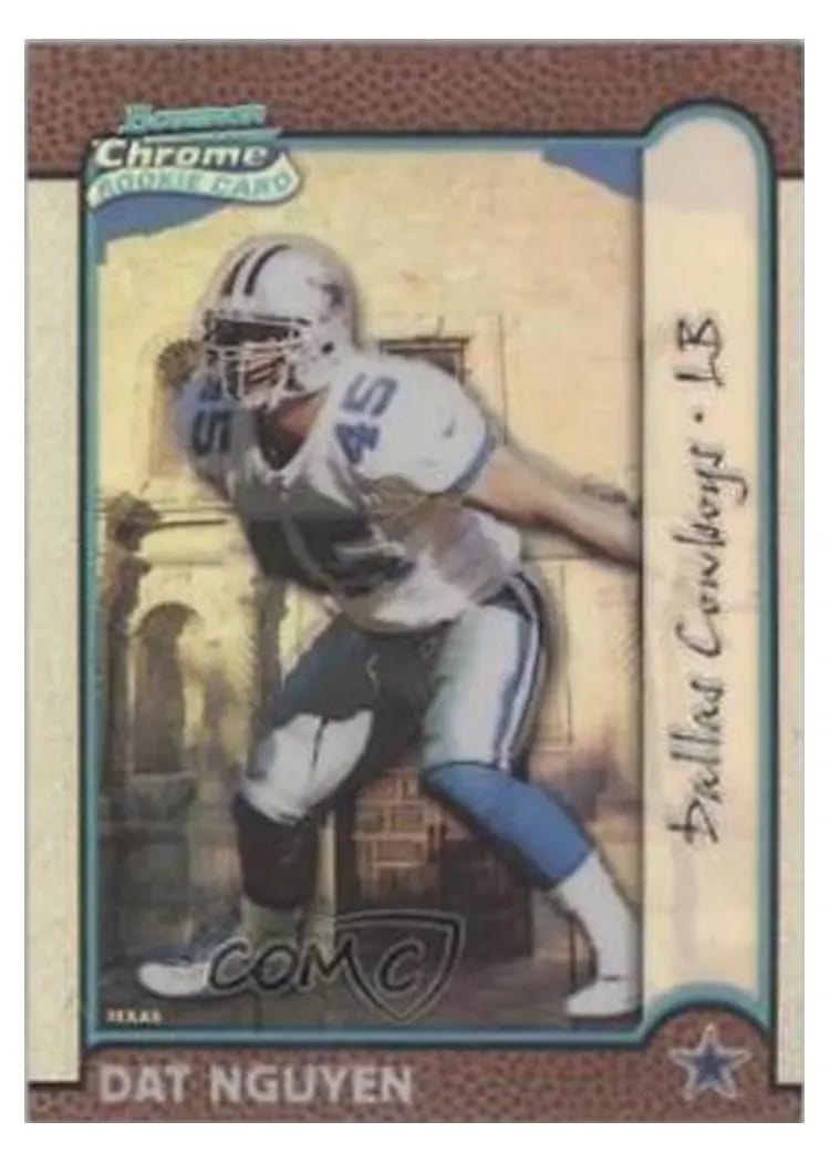 1999 Bowman Chrome Dat Nguyen #193 card