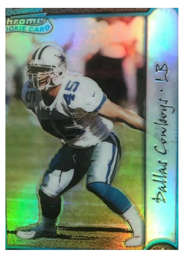 1999 Bowman Chrome Dat Nguyen #193 card