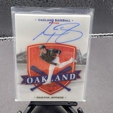 2021 Panini Chronicles America's Pastime Autographs Daulton Jefferies #AP-DJ card