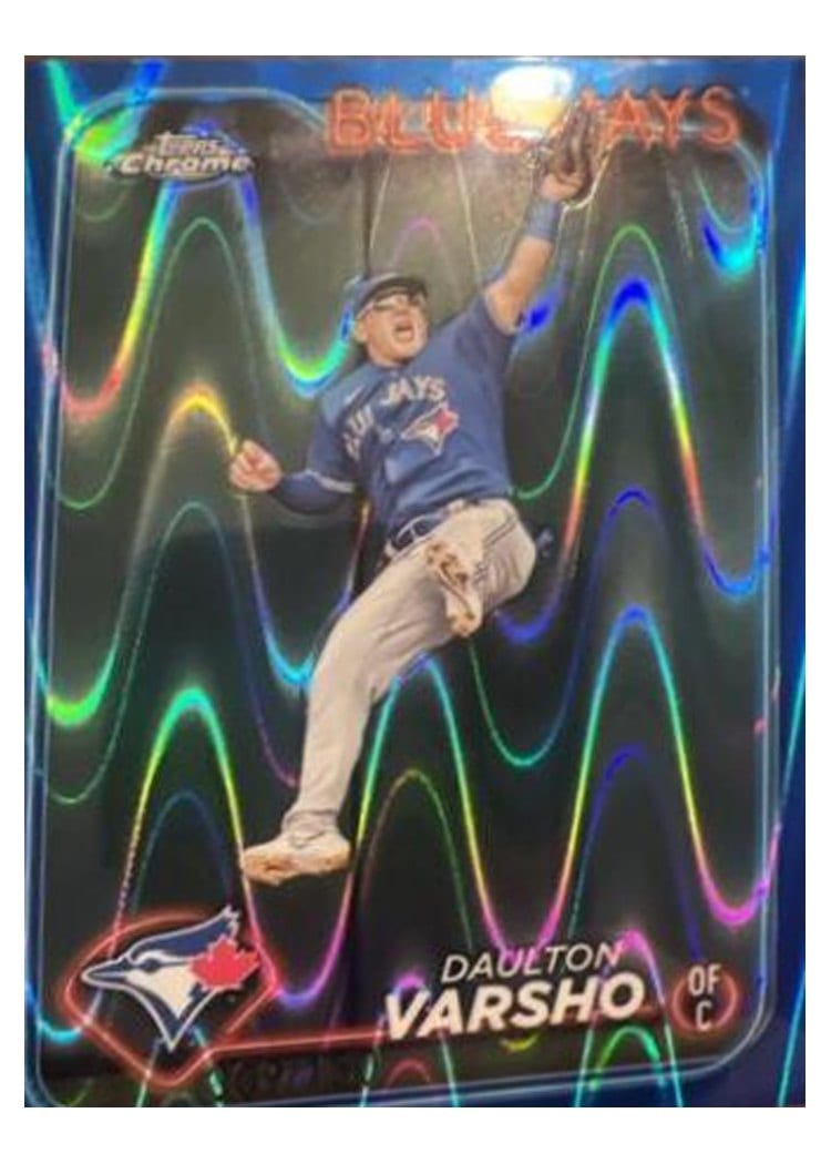 2024 Topps Chrome Base Set Daulton Varsho #140 card