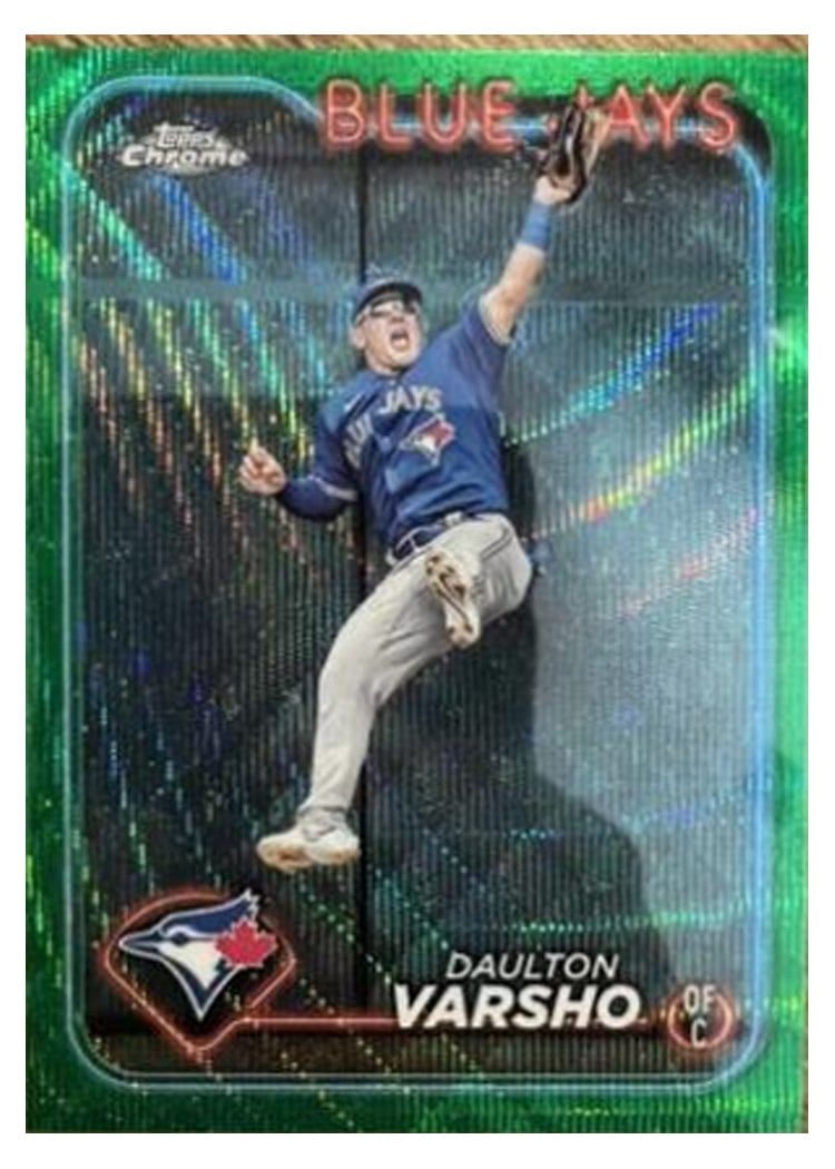 2024 Topps Chrome Base Set Daulton Varsho #140 card