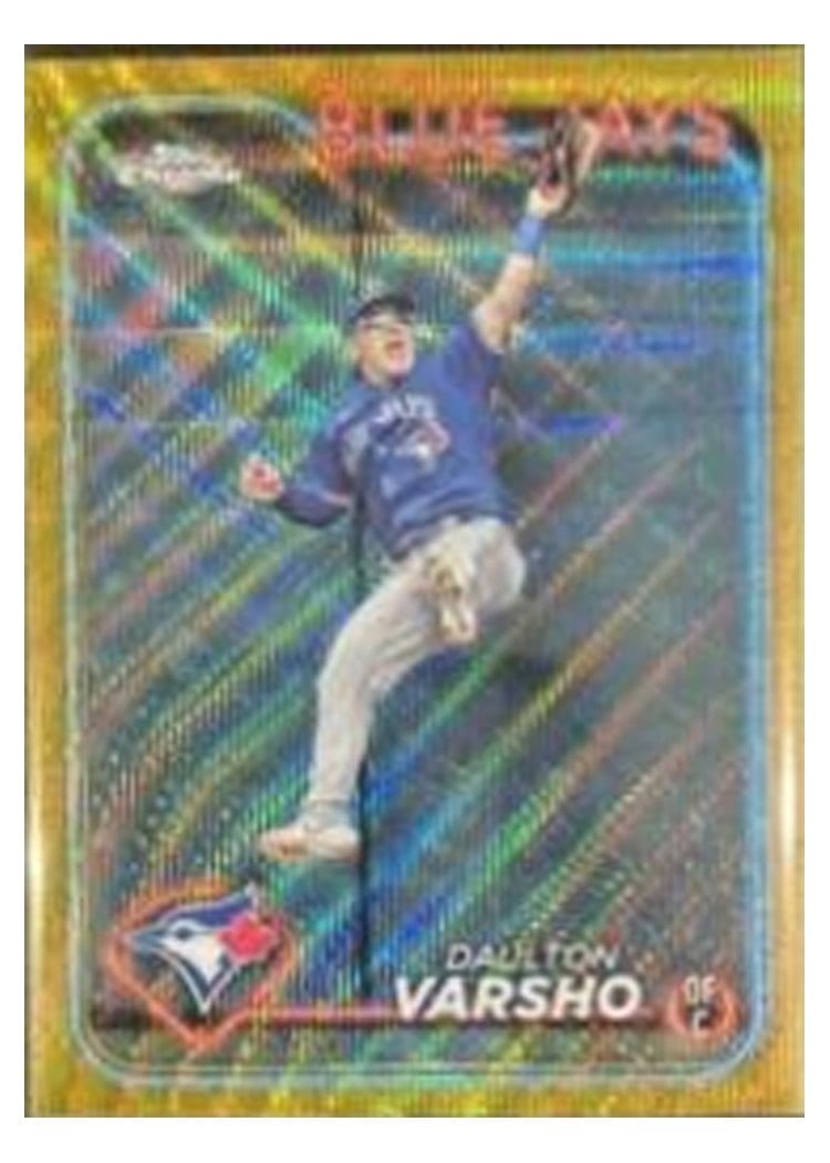 2024 Topps Chrome Base Set Daulton Varsho #140 card