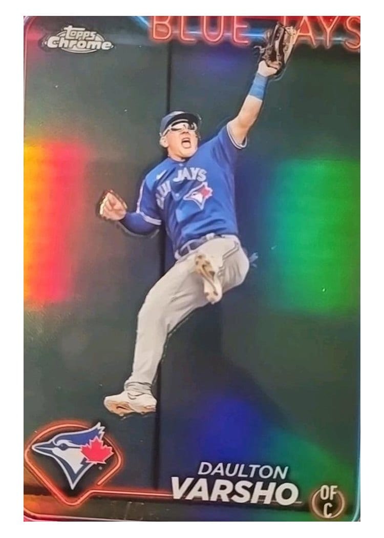 2024 Topps Chrome Base Set Daulton Varsho #140 card
