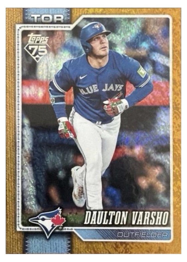 2026 Topps Base Set Daulton Varsho #2 card