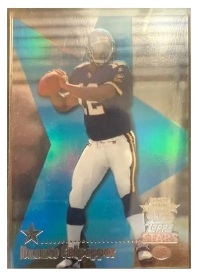1999 Topps Stars Daunte Culpepper #9 card