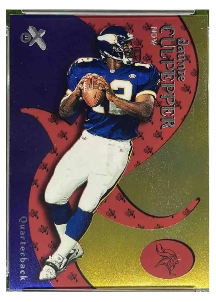 2000 Fleer E X Daunte Culpepper #2 card