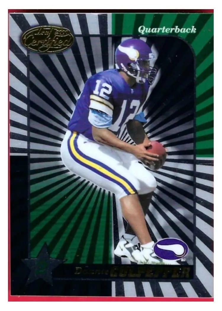 2000 Leaf Certified Daunte Culpepper #129 card